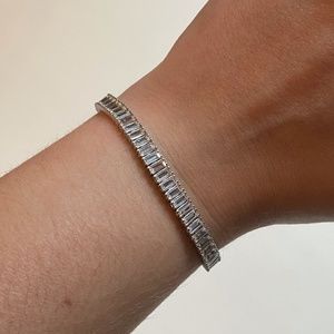 Sterling Silver 925 CZ Tennis Bracelet